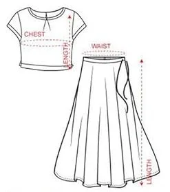 Lehenga Size
