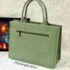 New YSL Tote Handbag Light Green Back