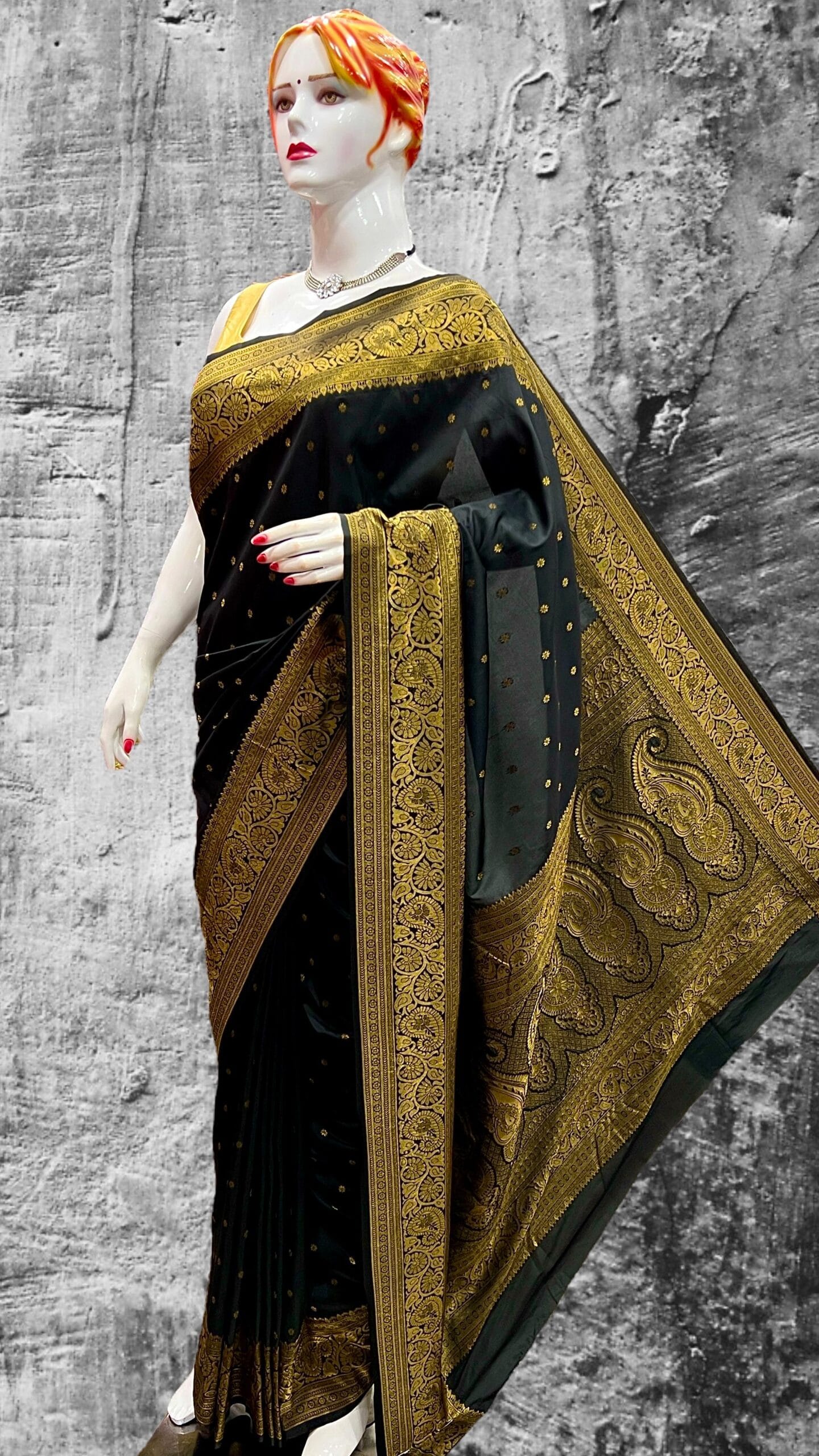 Black Trending Kanjivaram Paithani Ref Black Trending Kanjivaram Paithani Ref