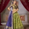 Traditional Women's Lehenga Choli Dupatta 1002