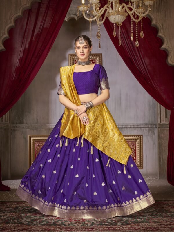 Traditional Women's Lehenga Choli Dupatta 1003