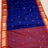 Navratri Special Kadiyal Chandrakor Paithani Royal Blue