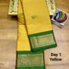 Navratri Special Kadiyal Chandrakor Paithani Yellow (2)