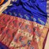 Royal Blue Kriya Peacock Pallu Paithani