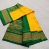 Yellow 9 Var Banglore Half Silk Paithani Saree