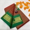 Katki Khan Paithani Saree Clay