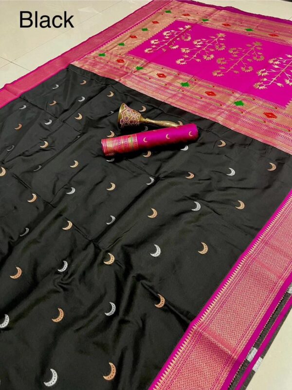 Makar Sankranti Special Paithani Sarees Design 05 Side