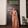 Orange Fancy Paithani Saree