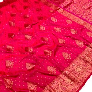 Rani Soft Banarasi Silk Saree