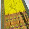 Chandrakor Brocade Paithani Yellow