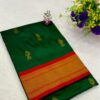 Mayuri Kadiyal Paithani Green S