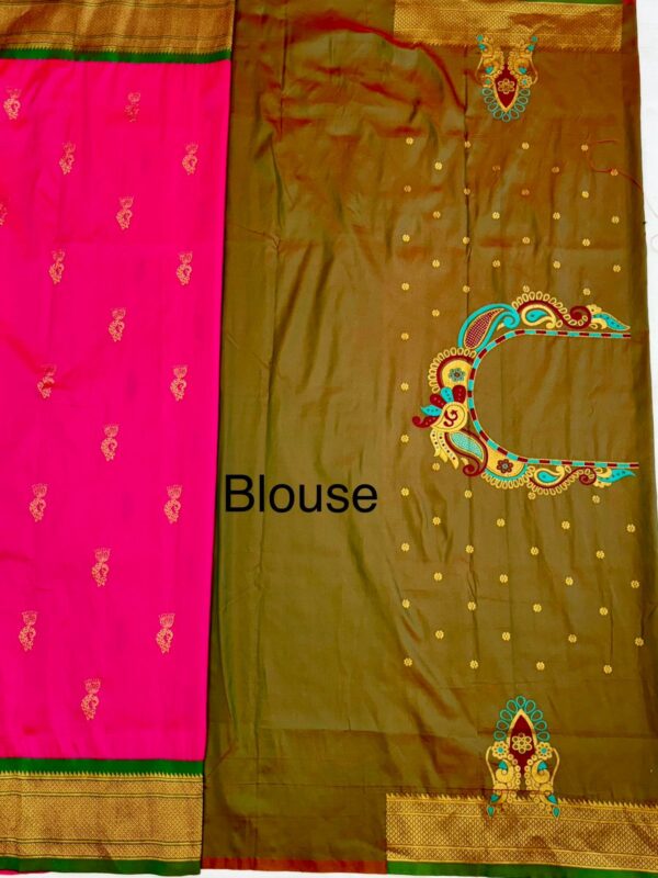 Mayuri Kadiyal Paithani Pink BP