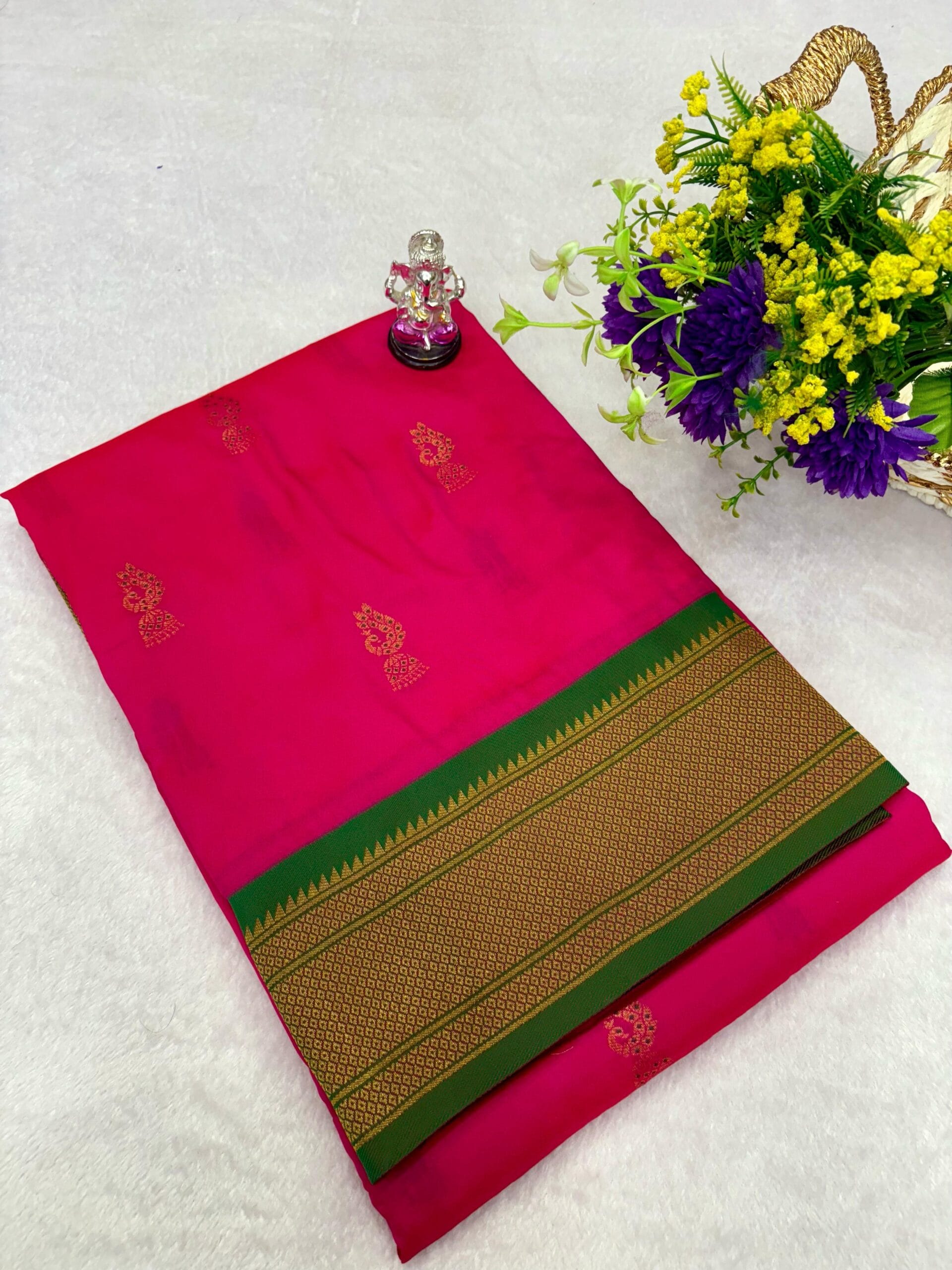 Mayuri Kadiyal Paithani Pink S Mayuri Kadiyal Paithani Pink S