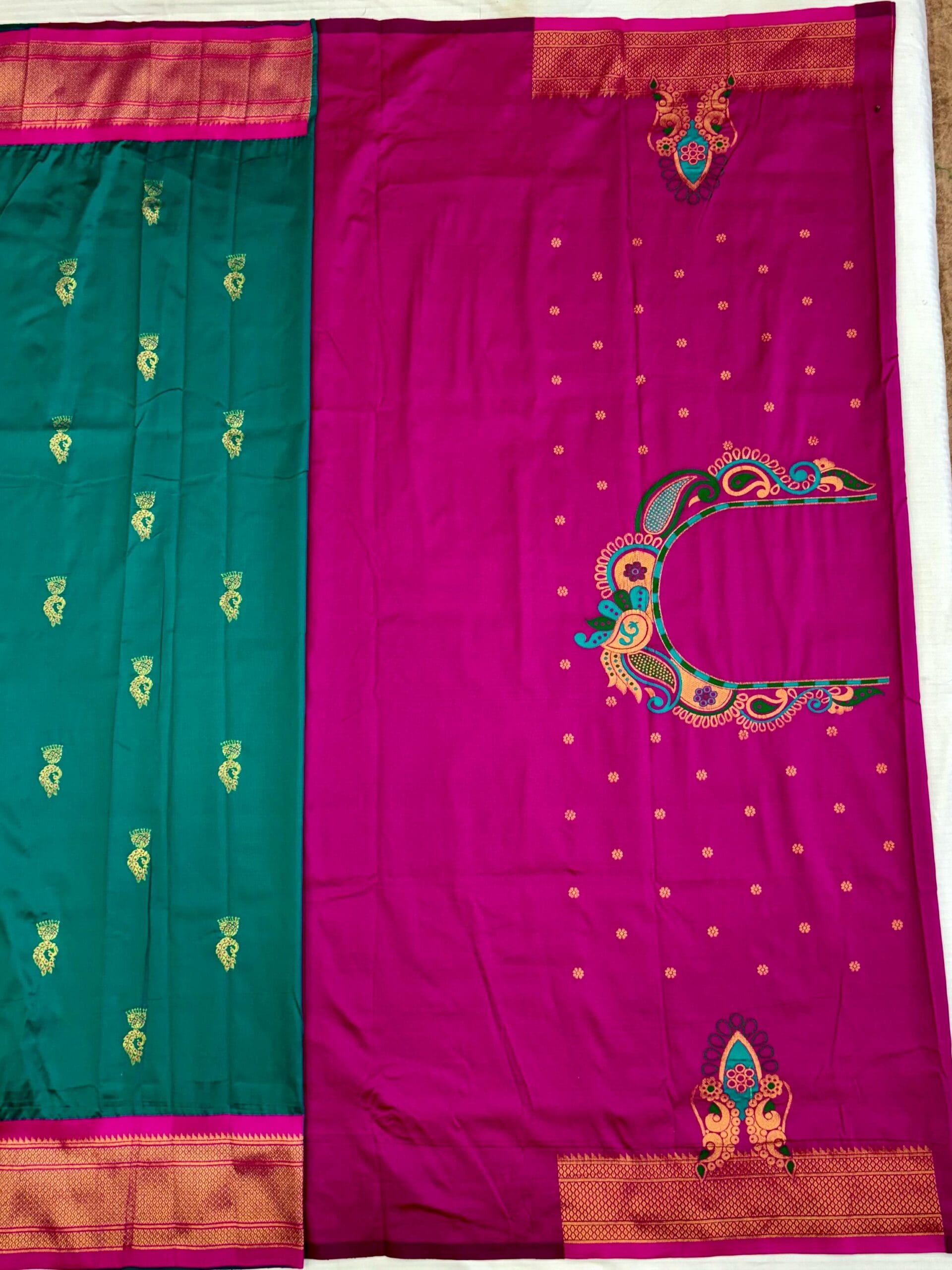 Mayuri Kadiyal Paithani Rama BP Mayuri Kadiyal Paithani Rama BP