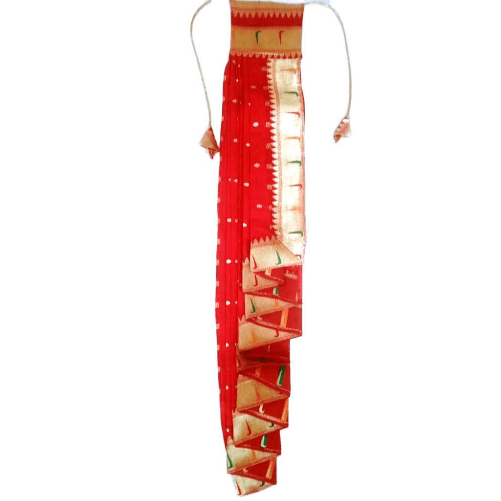 Readymade Peshwai Gudi Vatra Red (2)