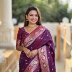 Banarasi Silk Saree with Meenakari Zari Weaving