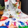 Special Holi Collection Of Soft Cotton Linen Digital Printed Sarees DN-2