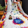 Special Holi Collection Of Soft Cotton Linen Digital Printed Sarees DN-3