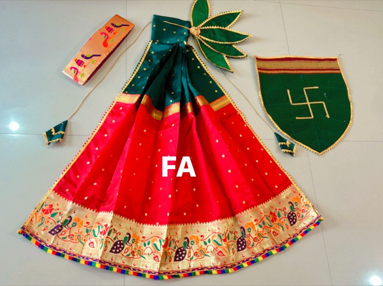 Trending Designer Gudi Vastra Purple Red All Trending Designer Gudi Vastra Purple Red All