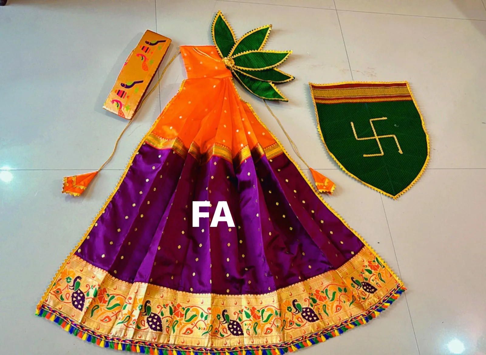 Trending Designer Gudi Vastra Wine All