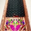 Nauvari Saree A Royal Blend Black Nauvari Saree A Royal Blend Black