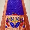 Nauvari Saree A Royal Blend Blue Nauvari Saree A Royal Blend Blue