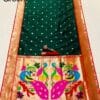 Nauvari Saree A Royal Blend Dark Green Nauvari Saree A Royal Blend Dark Green