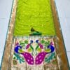 Nauvari Saree A Royal Blend Light Green Nauvari Saree A Royal Blend Light Green
