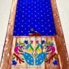 Nauvari Saree A Royal Blend Royal Blue Nauvari Saree A Royal Blend Royal Blue