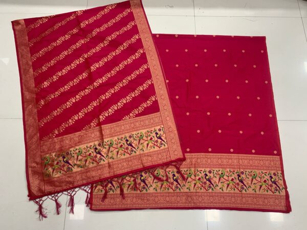 Paithani Suit Set Rani Line