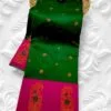 Tana Silk Brocade Paithani Sarees Green