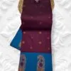 Tana Silk Brocade Paithani Sarees Maroon