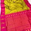 Tana Silk Brocade Paithani Sarees Mehendi Main