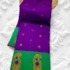 Tana Silk Brocade Paithani Sarees Purple