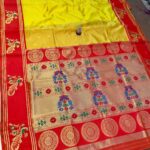 Turning Border Paithani Saree – Traditional Handwoven Elegance