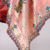 Light Pink Paithani Jacquard Silk Dupatta_2