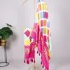 Multi Color Printed Gaji Silk Dupatta