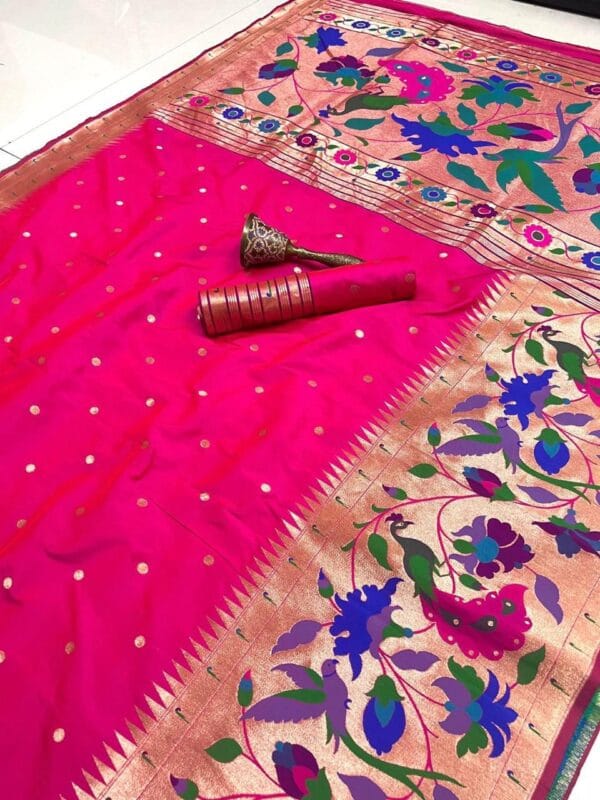 Rani Soft Kanjivaram Pethani Silk Saree
