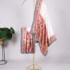 White Paithani Jacquard Silk Dupatta