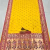 Yellow Exclusive 10-Yard Pure Kanchivram Silk Saree Yellow Exclusive 10-Yard Pure Kanchivram Silk Saree