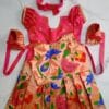 Dhup Chav Paithani Frock Set Sep Back