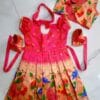 Dhup Chav Paithani Frock Set Separate