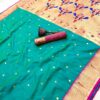 Product image for Discover the Elegance of Pure Silk Kanchivaram Pethani Sarees