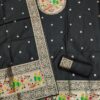 Makar Sankranti Special Paithani Suite in Black
