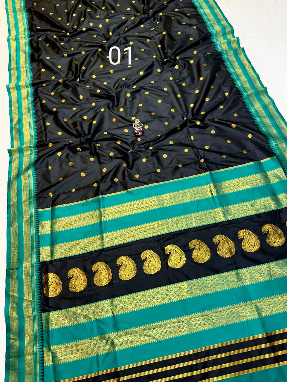 Product image for Makar Sankranti Special Black Saree Collection