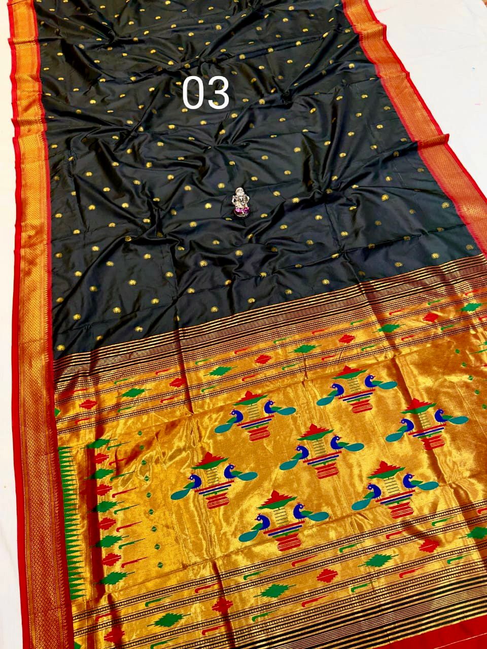 Product image for Makar Sankranti Special Black Saree Collection