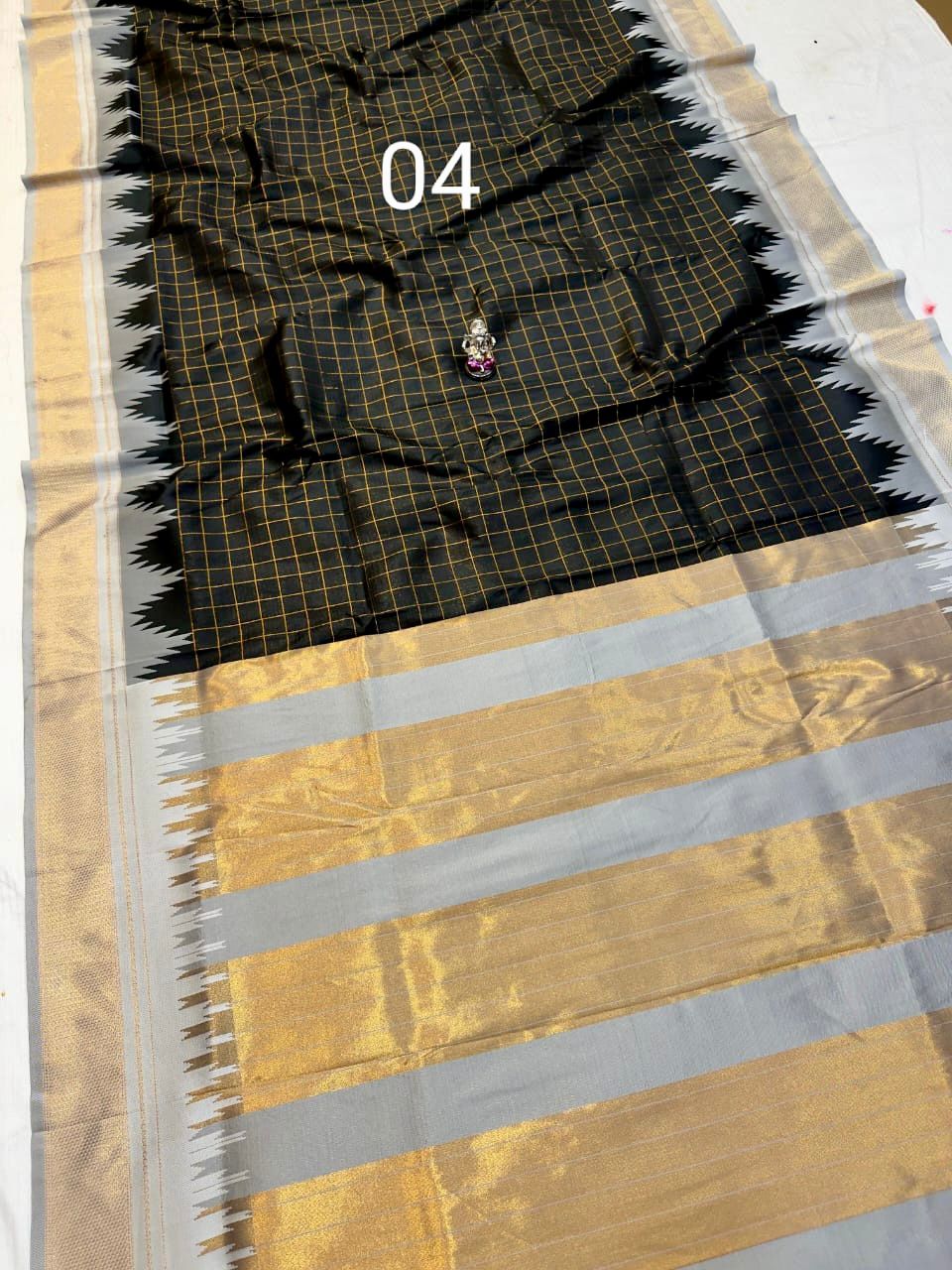 Product image for Makar Sankranti Special Black Saree Collection