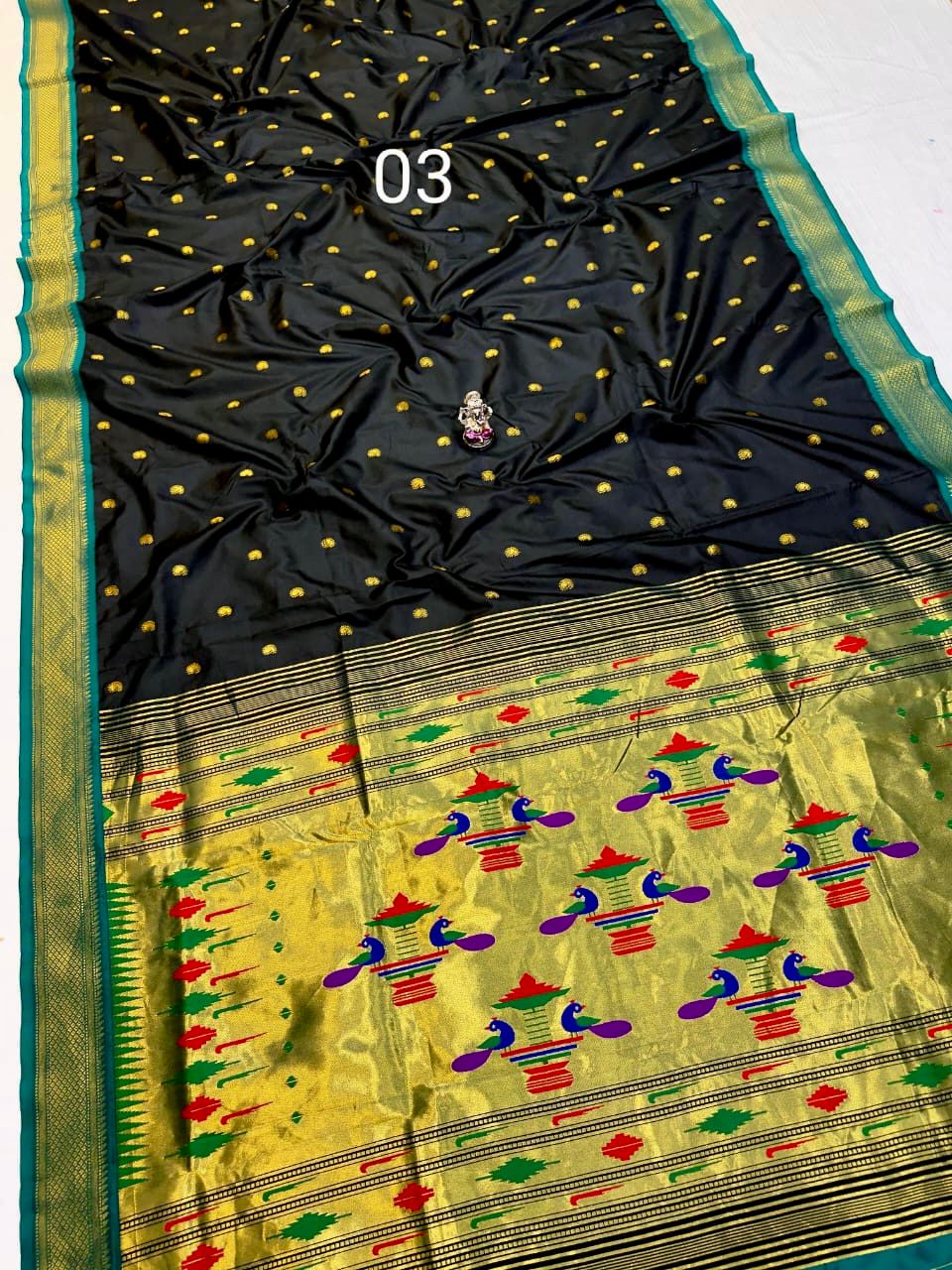 Product image for Makar Sankranti Special Black Saree Collection