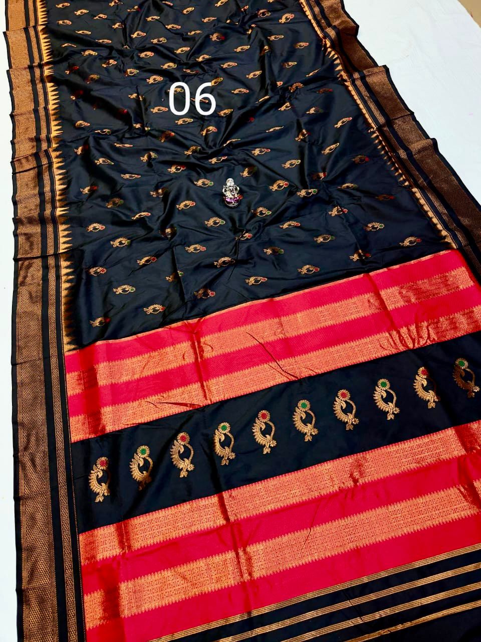 Product image for Makar Sankranti Special Black Saree Collection