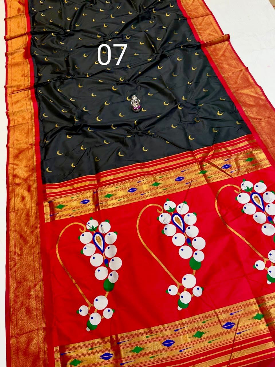 Product image for Makar Sankranti Special Black Saree Collection